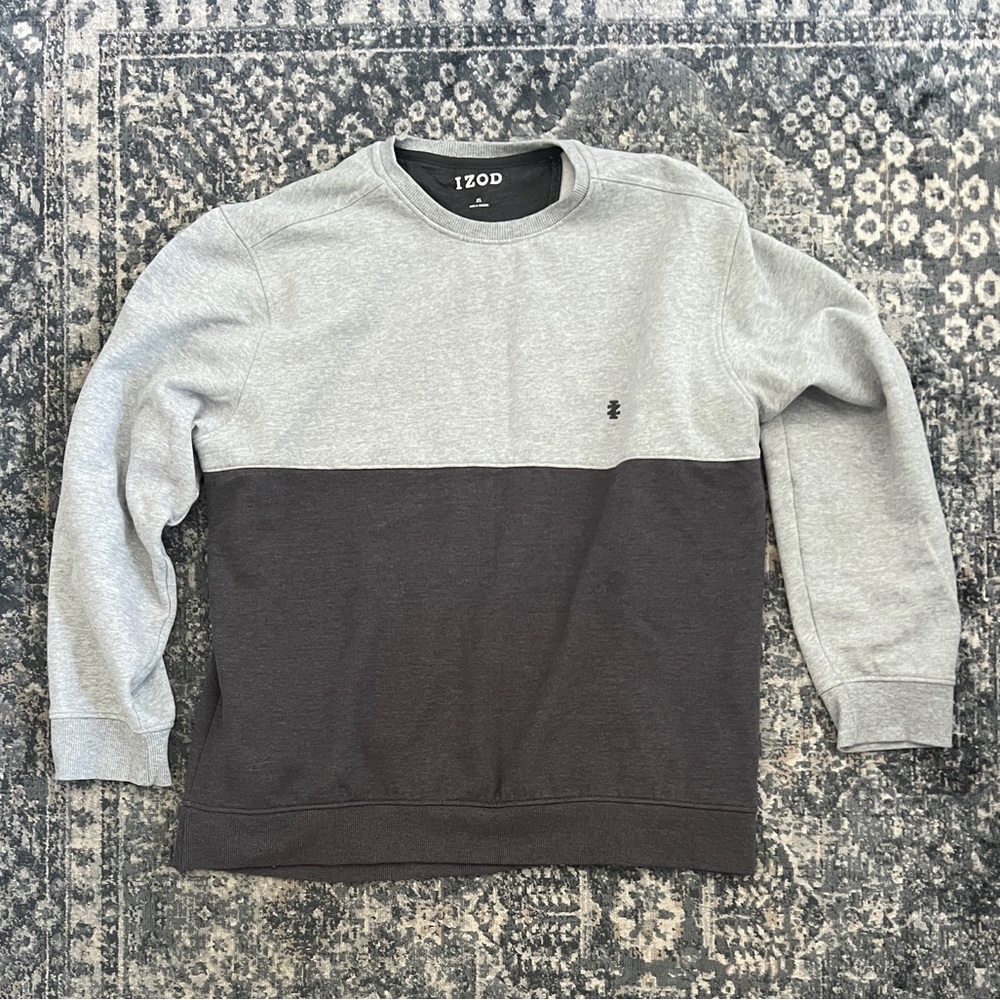 Men’s IZOD Color-block Crew Neck Sweater